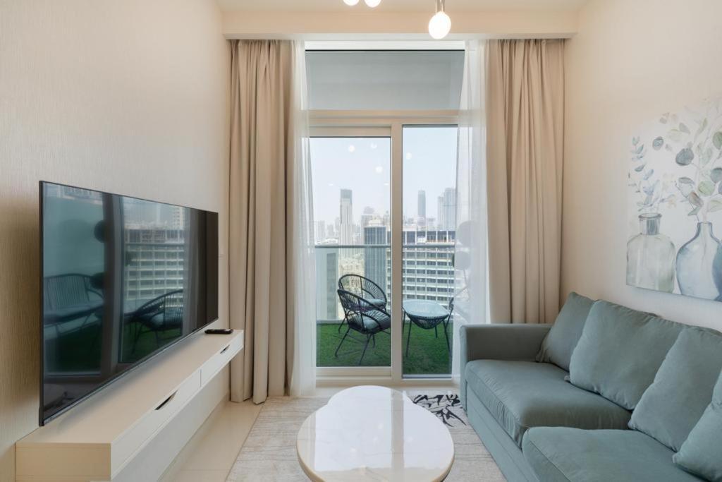 Brand New 1Br- Business Bay - Burj Khalifa View Apartman Dubaj Kültér fotó